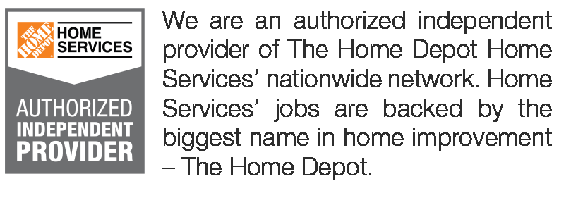 Home Depot Authorized Independent Provider